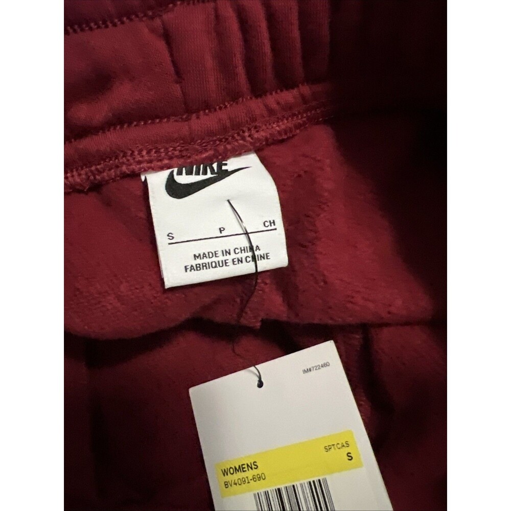 Small Nike Joggers Pants Women's Sportswear Essential Fleece BV4091-690 - Picture 6 of 8